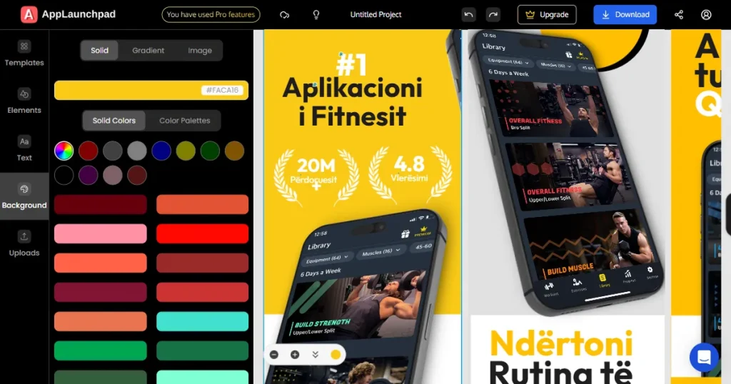 AppLaunchpad app store screenshot localization
