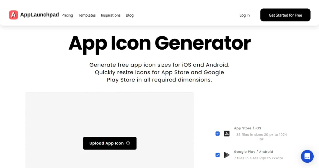AppLaunchpad app icon generator