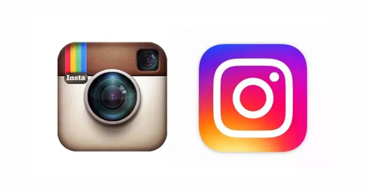 Instagram old and new app icon