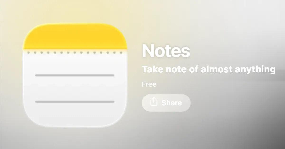 Notes ios app icon guidelines