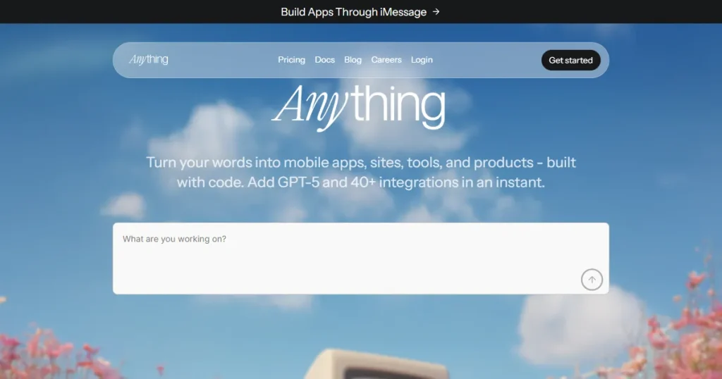 Anything AI app builder