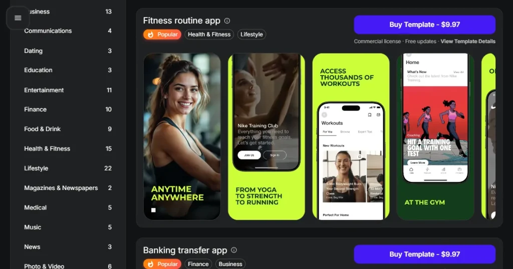 App mockup app store screenshot generator