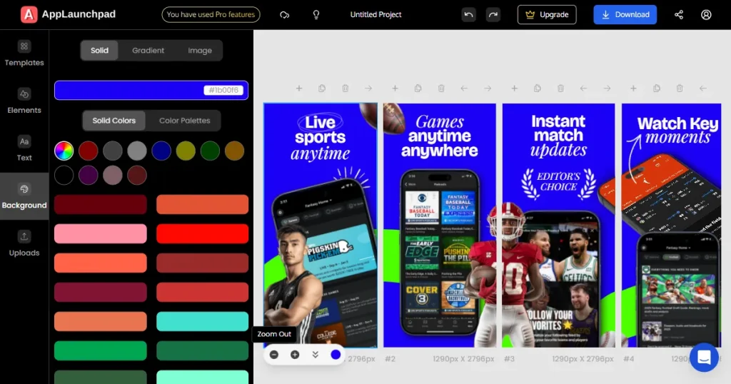 AppLaunchpad app screenshot generator