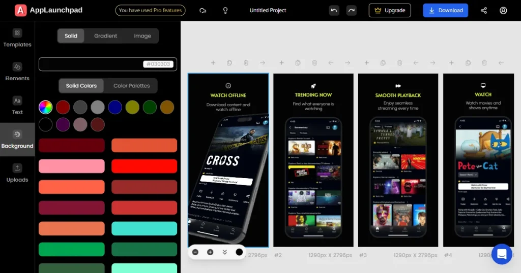 AppLaunchpad app store screenshot generator