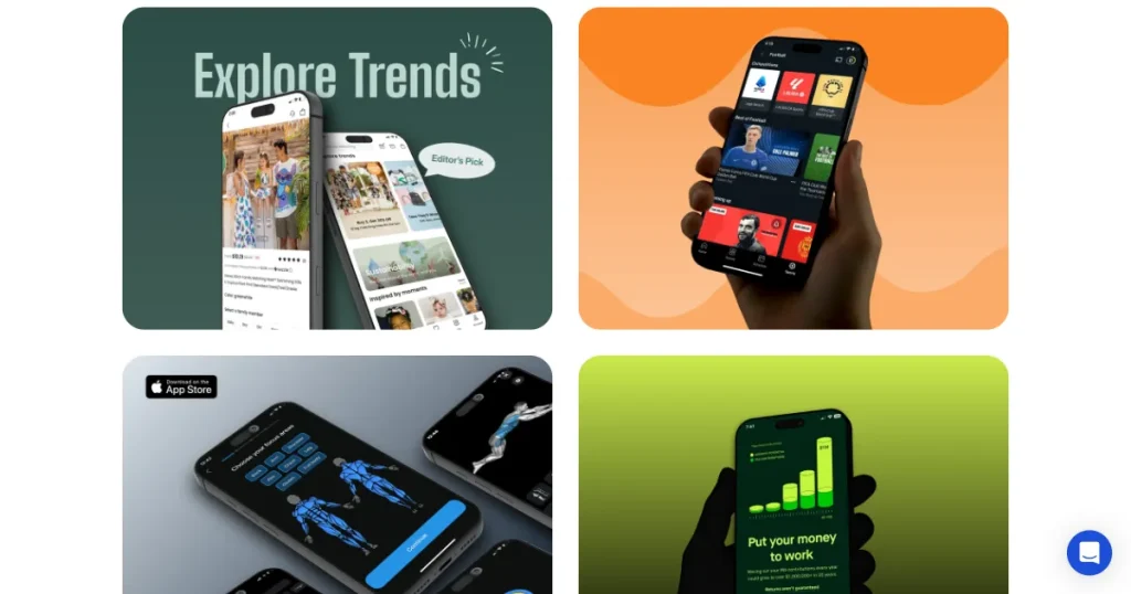 Device mockups on AppLaunchpad