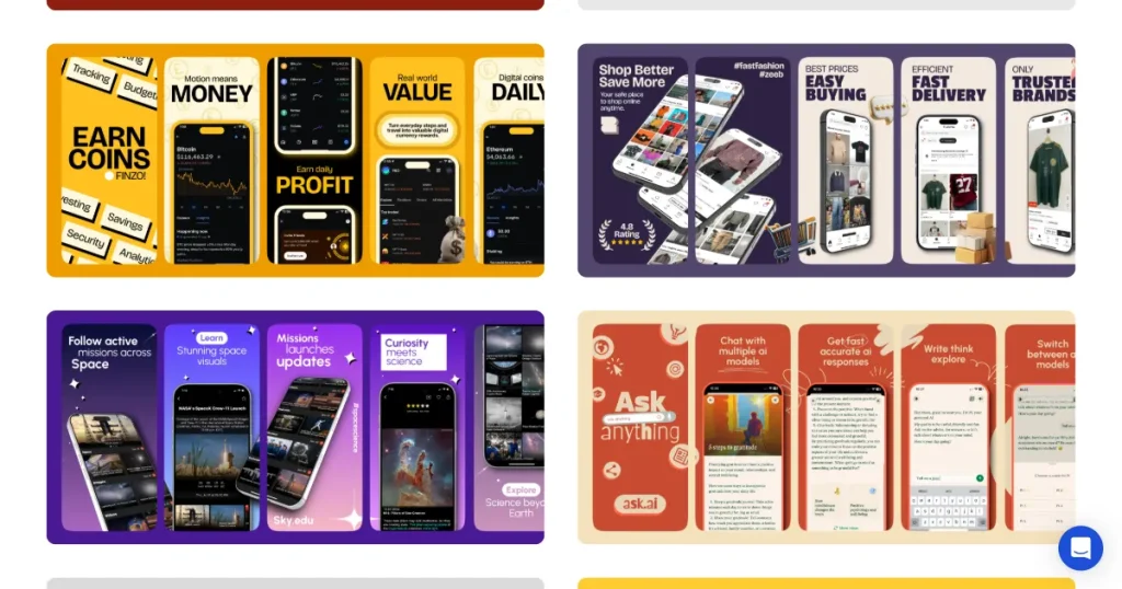 AppLaunchpad screenshot templates