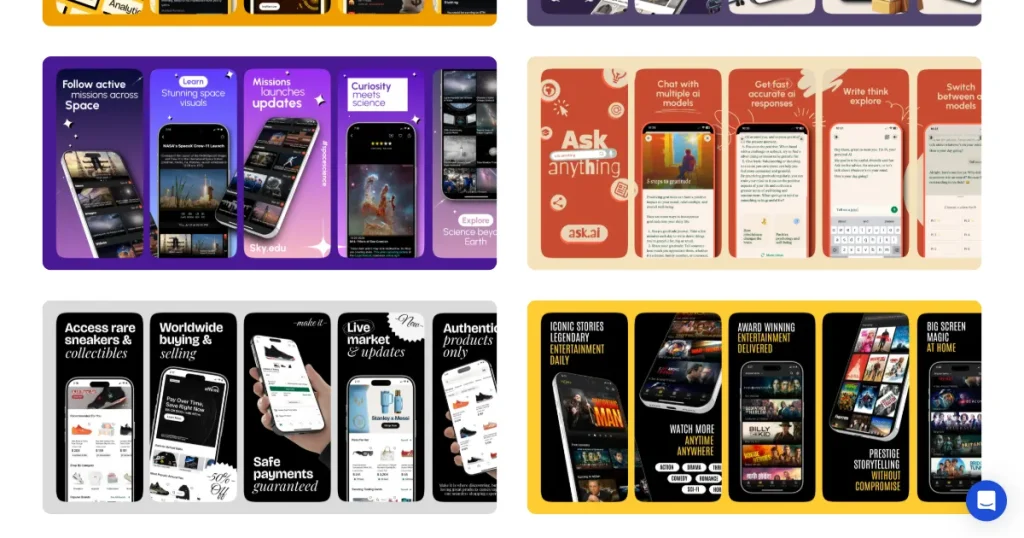 AppLaunchpad screenshot templates