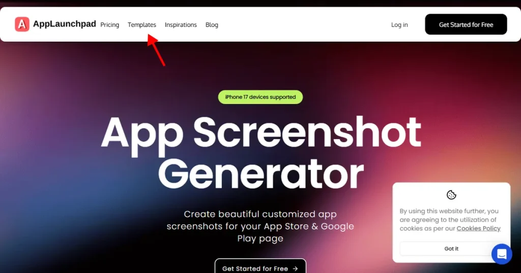 AppLaunchpad app screenshot generator