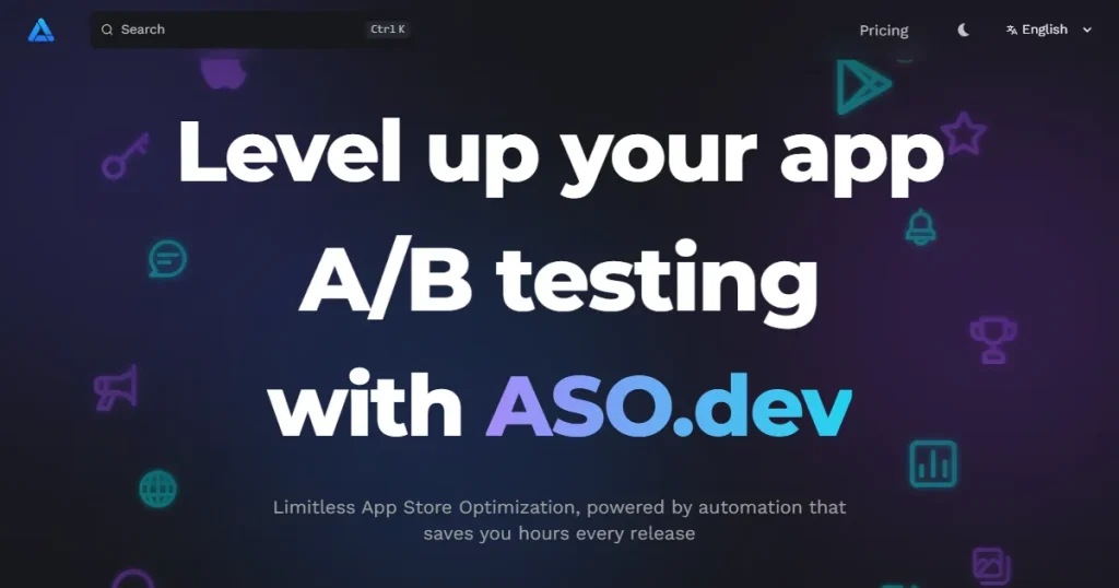 Aso dev homepage