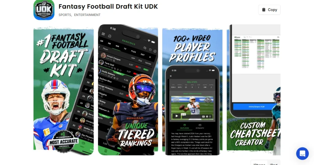 Design props app store screenshots