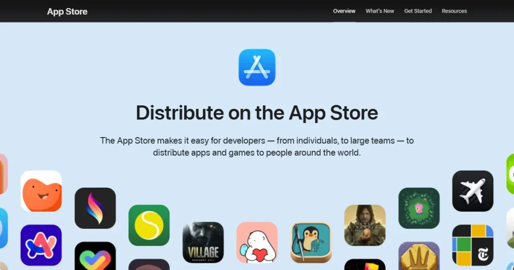 Distribute app on App Store