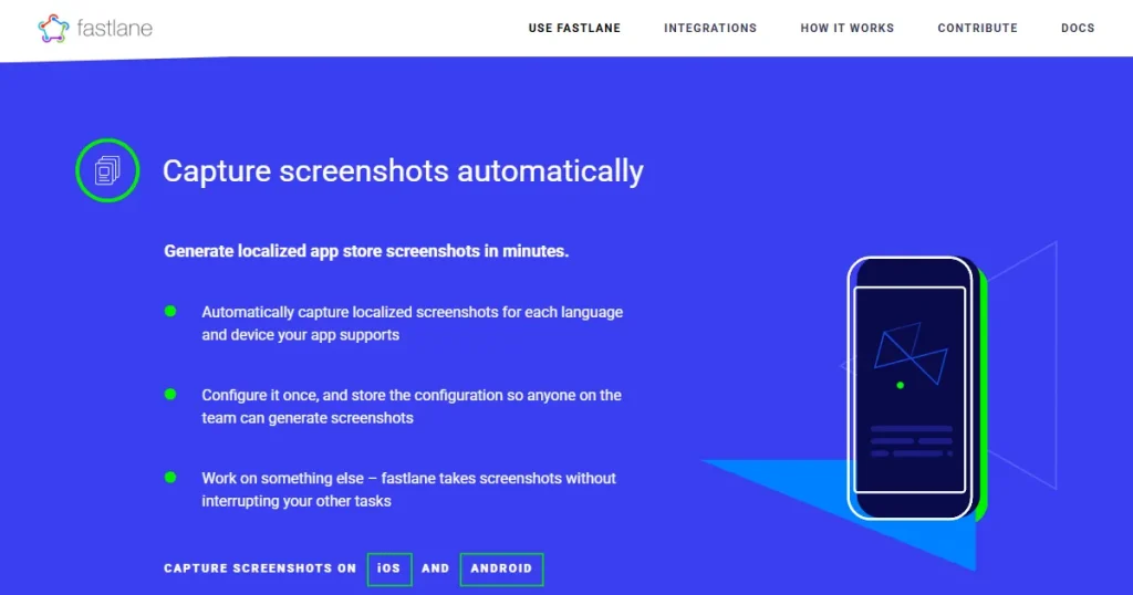 Fastlane screenshot capture tool