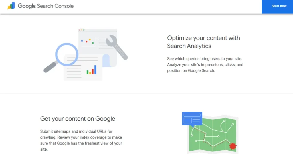 Optimize content on Google Search Console