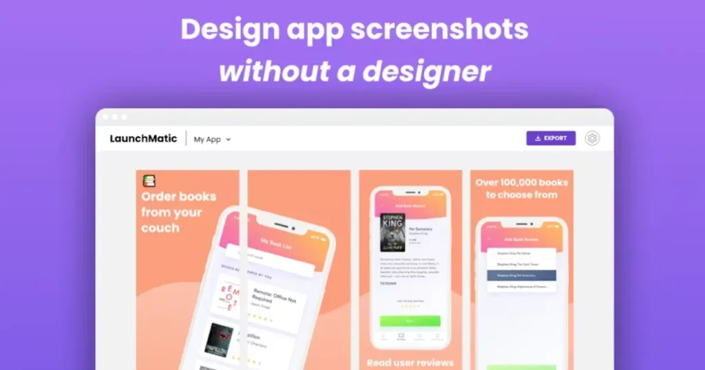 Launchmatic app screenshot generator