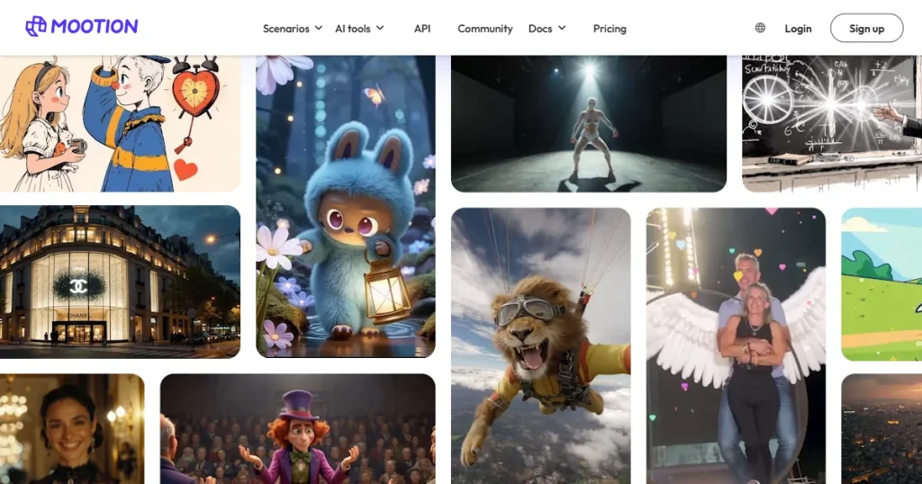 Mootion preview video editing tool