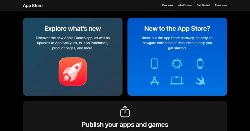 New to Apple App Store
