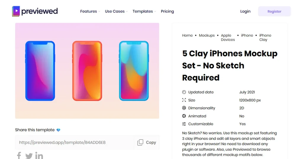 Previewed screenshot generator