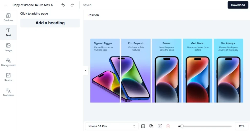 Text controls Screenshots Pro