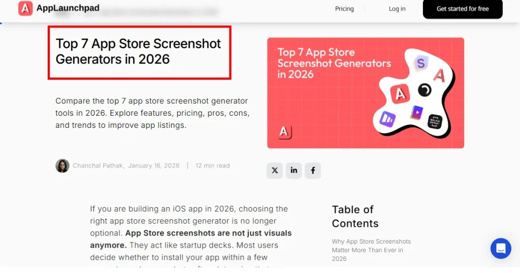 Top app store screenshot generators