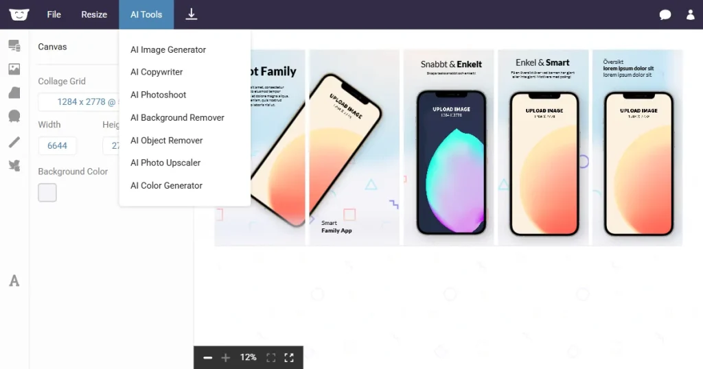 AI tools in Hotpot AI