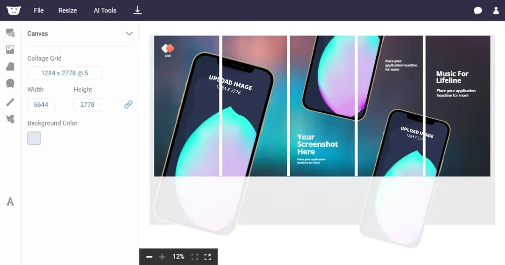 Hotpot ai app store screenshot generator