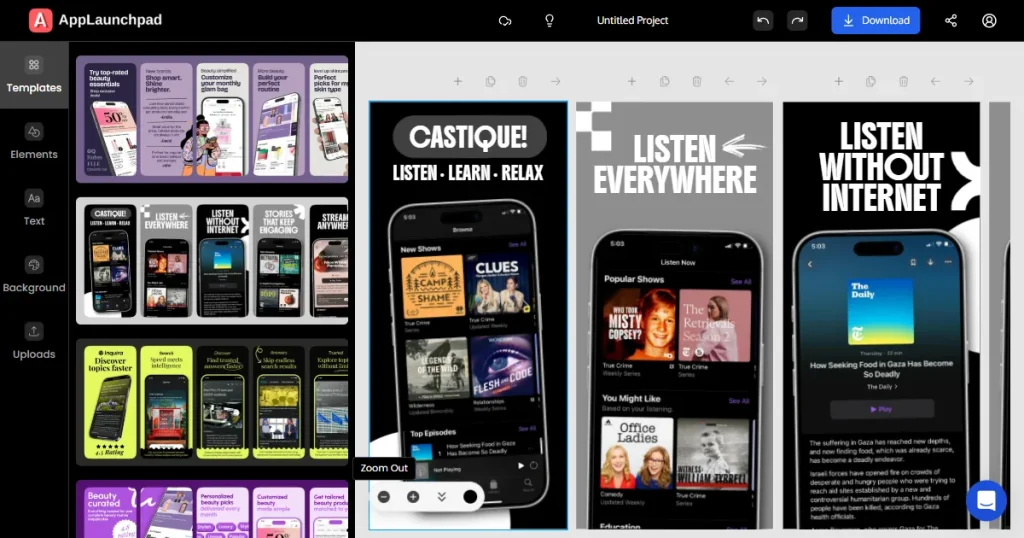 AppLaunchpad app screenshot generator