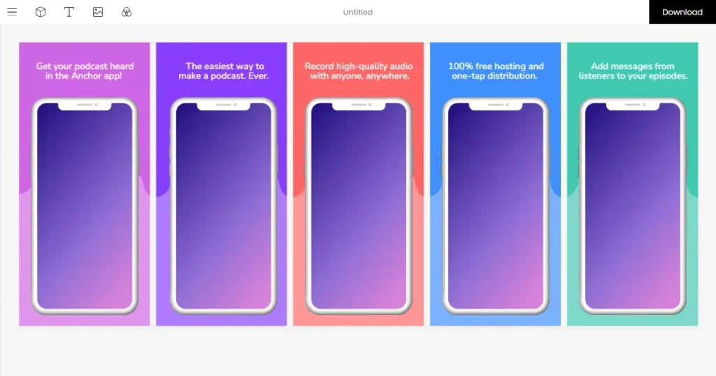 Previewed App app screenshot generator tool
