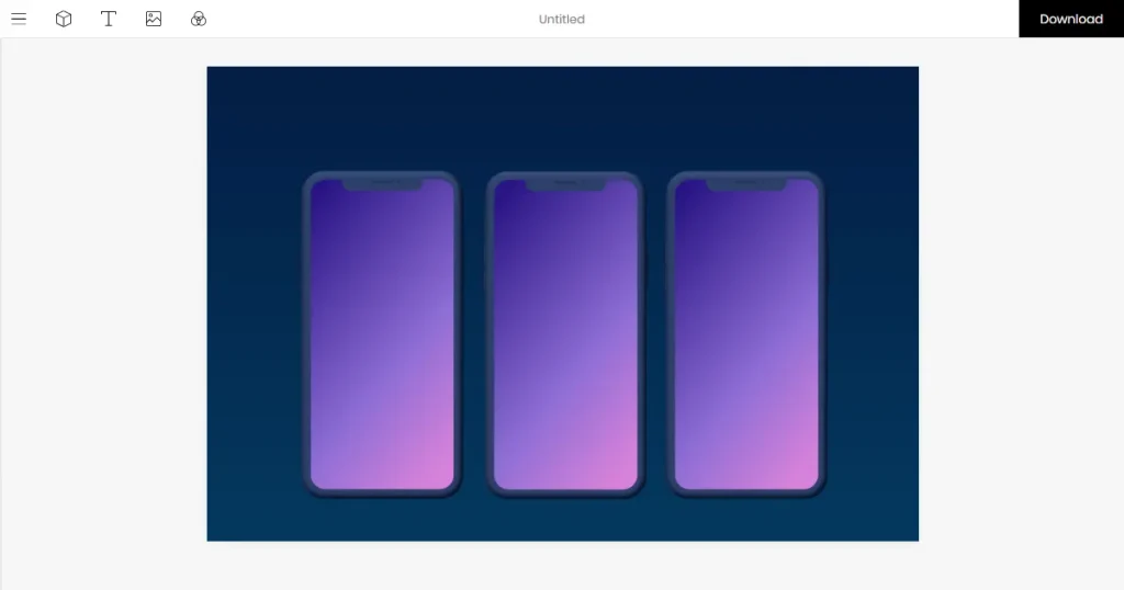Previewed app iPhone mockup templates