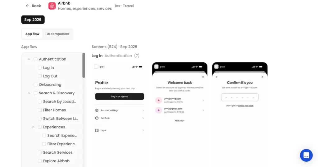 AppLaunchpad app UI design inspiration tool