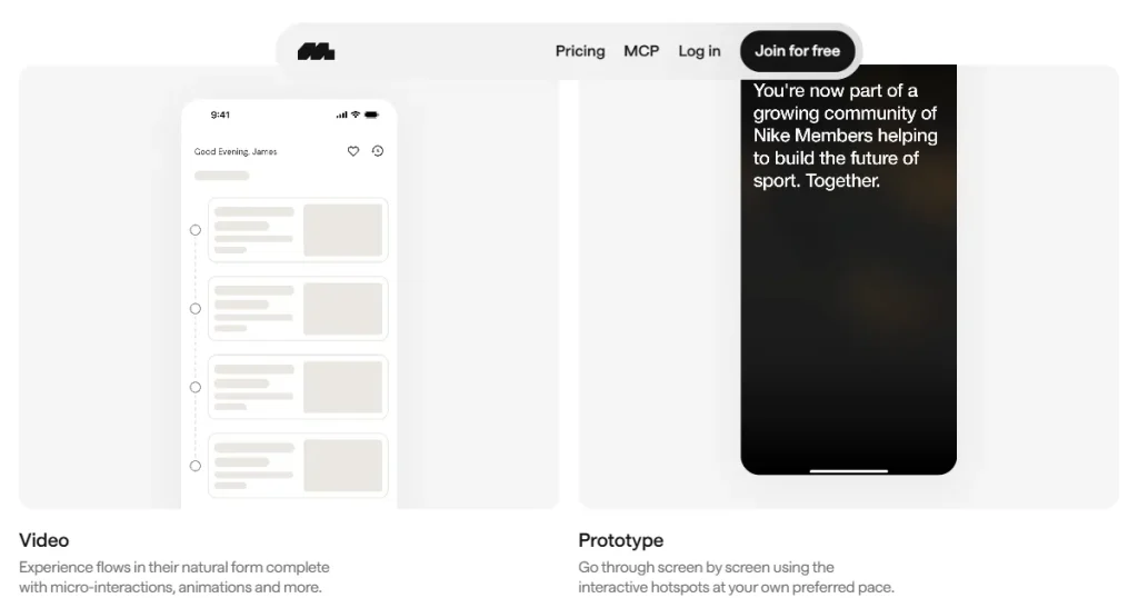 Mobbin userflows page