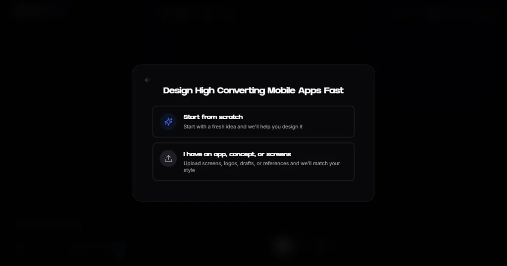 Screensdesign create feature